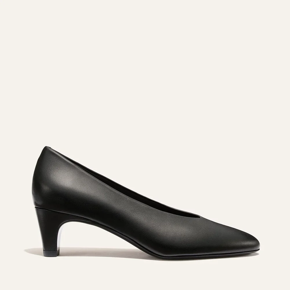 Augusta Glove Pump - Black Nappa
