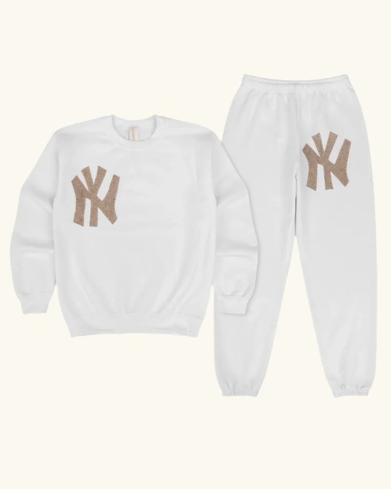 Threadedgray Neutral NY Sweat Set