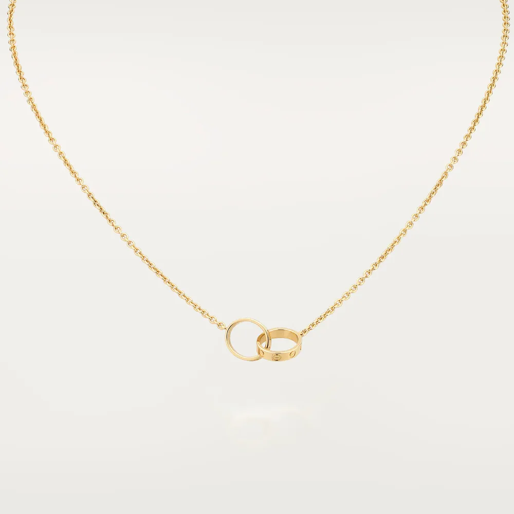 Love Pendant, Yellow Gold