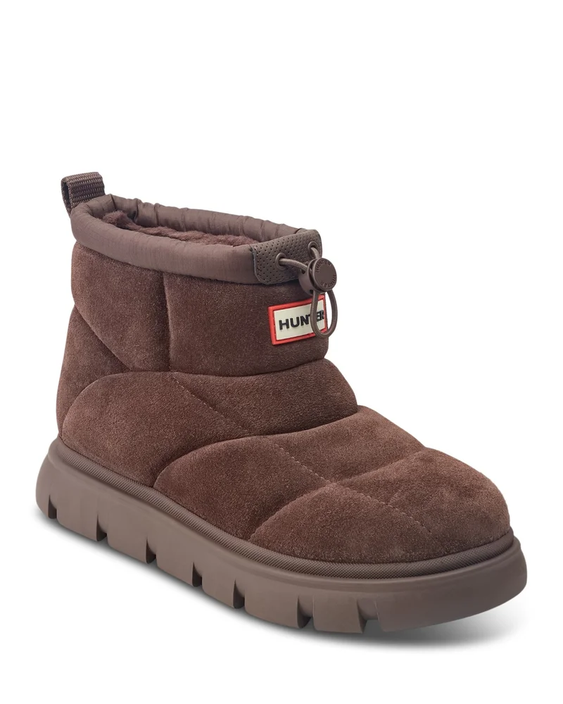 Mist Suede Water Resistant Ankle Boots