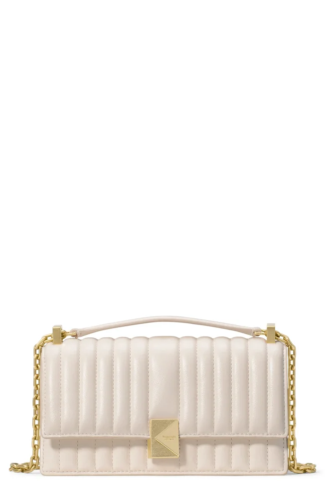 Mini Deco Quilted Leather Convertible Crossbody Bag