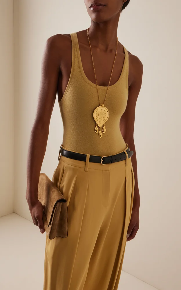 Cashmere-Blend Bodysuit