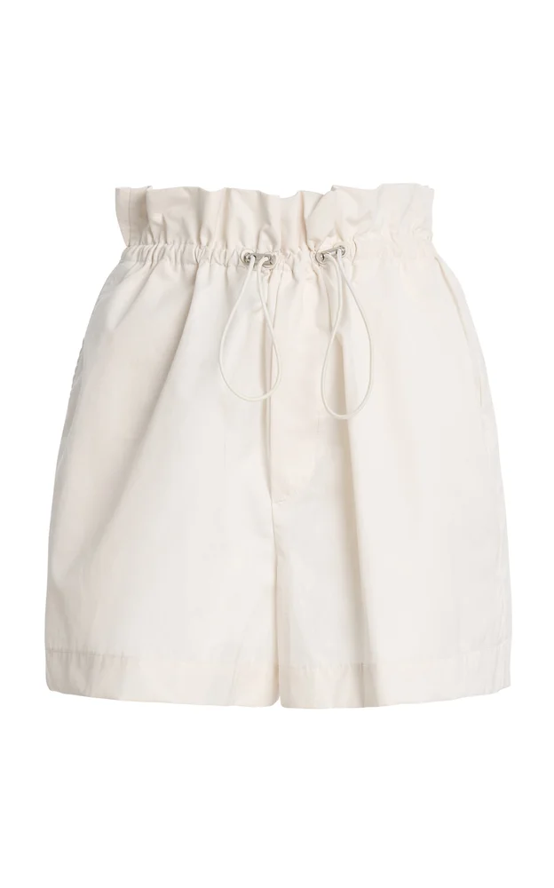Lydia Cotton-Blend Drawstring Shorts