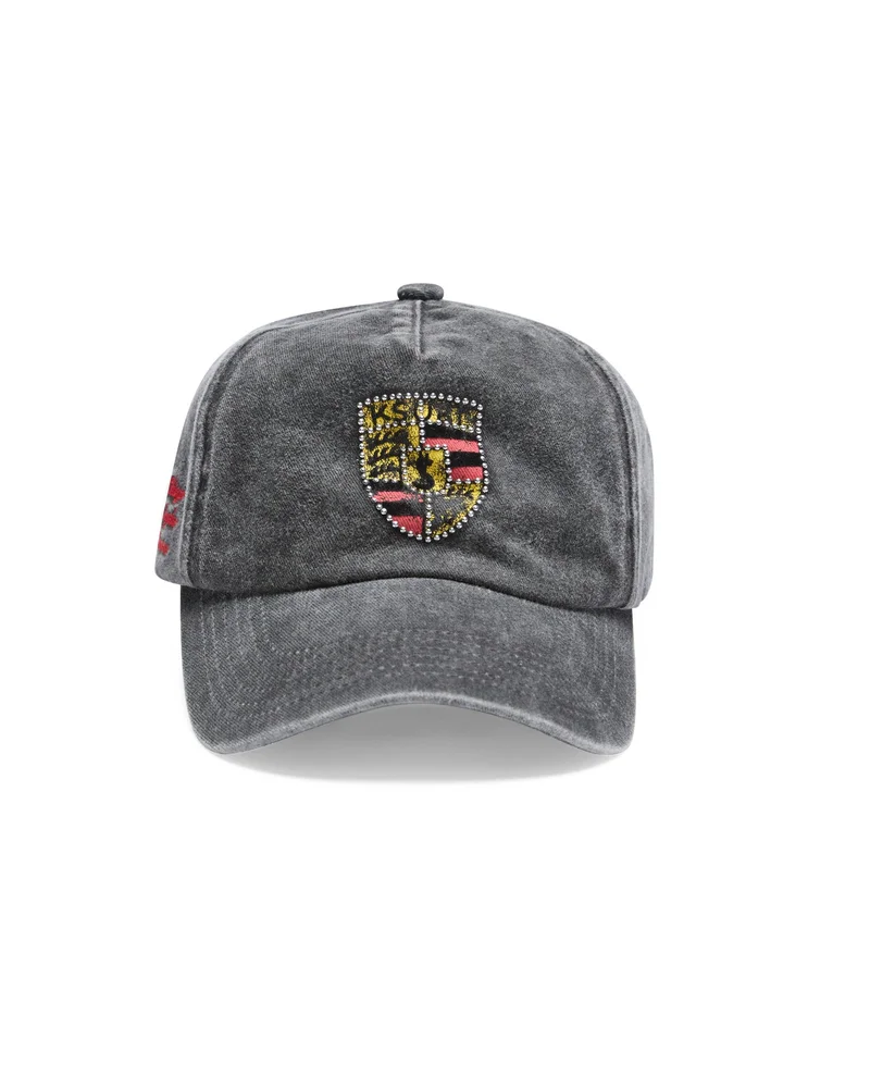 SHIELD LOW PROFILE TRUCKER CAP CHARCOAL