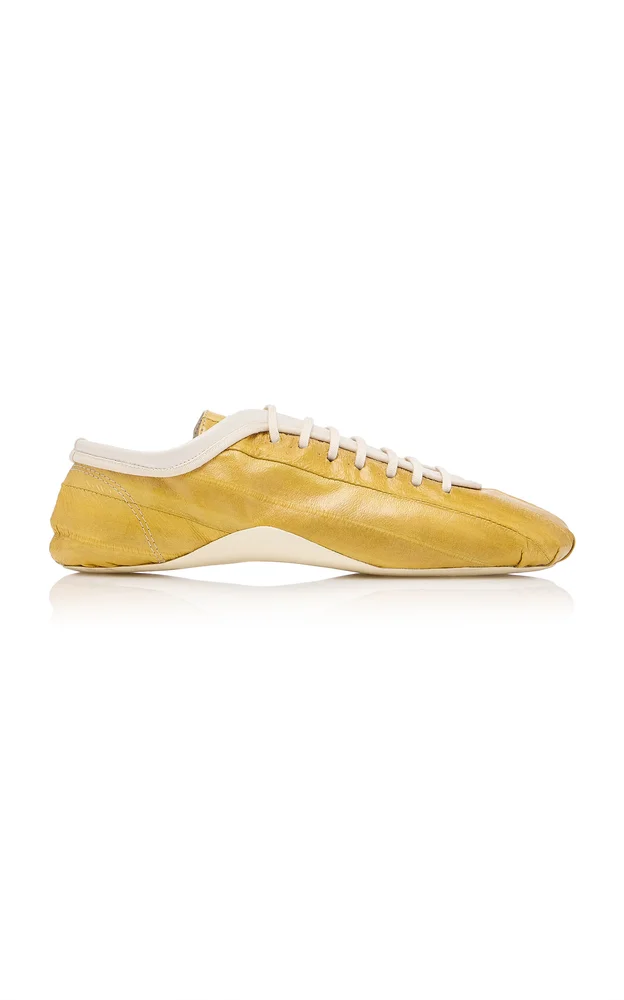 Leather Ballerina Sneaker