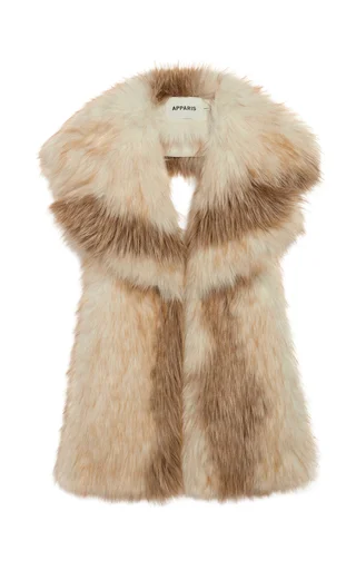 Mia Faux Fox Fur Collar