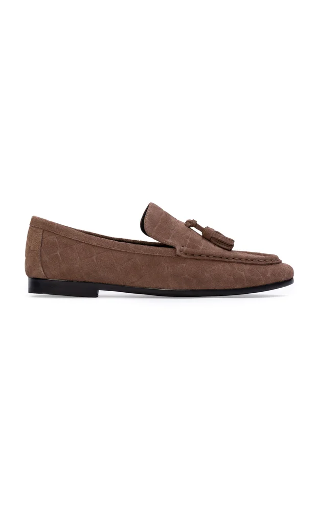 Finn Croc-Suede Loafers