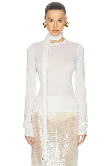 Frieda Merino Long Sleeve With Scarf