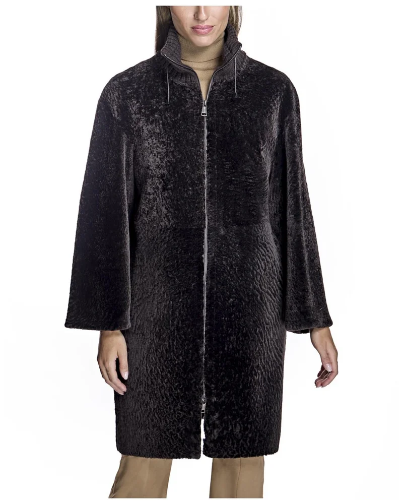 Shearling Lamb Walking Coat