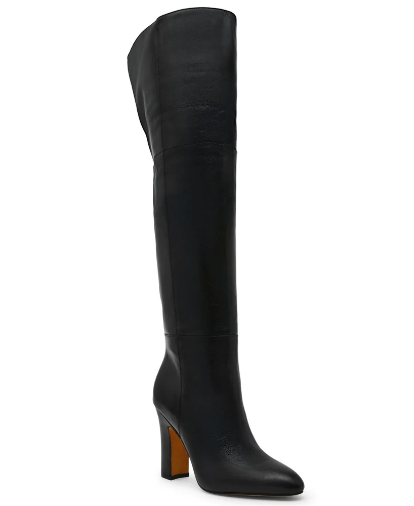 Foretold Block Heel Over-the-Knee Dress Boots