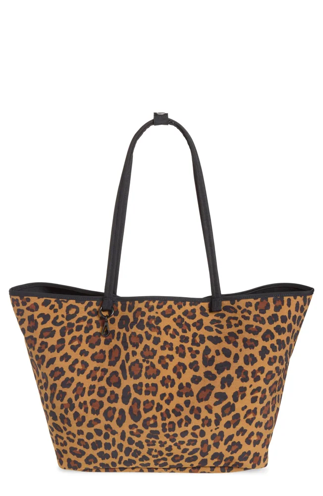Large Reversible Recycled Nylon Tote