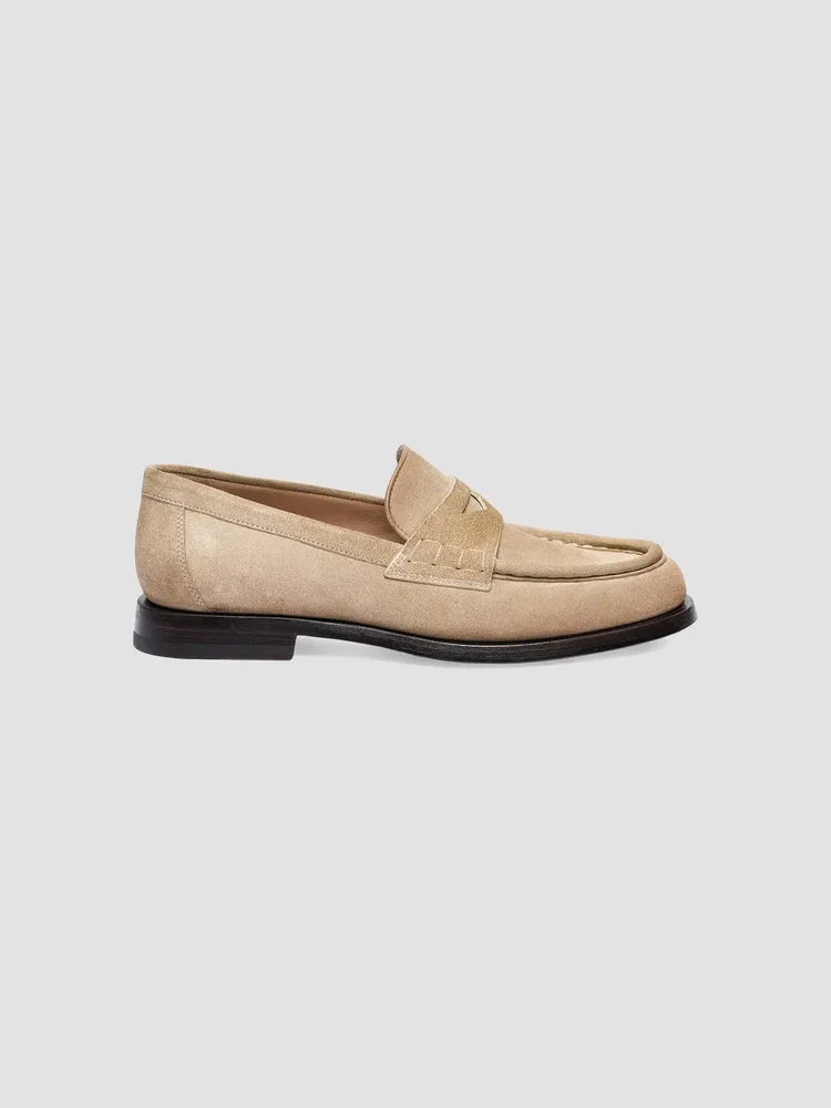 Airglow Suede Penny Loafers