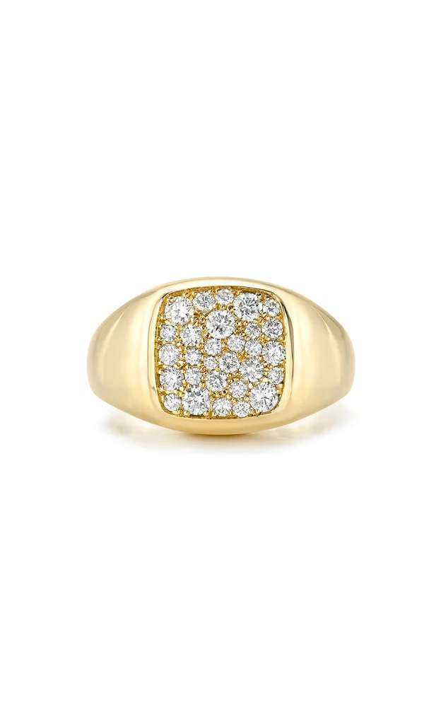 The Don Pinky 14K Yellow Gold Diamond Pinky Ring