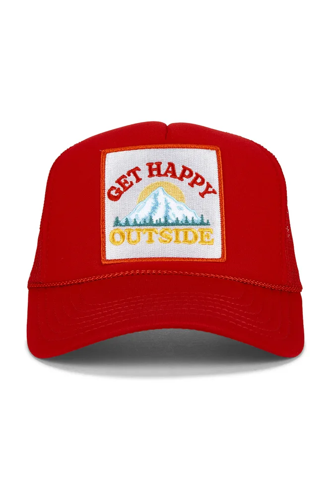 Get Happy Outside Trucker Hat