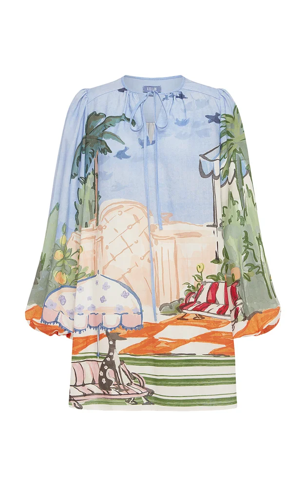 Juniper Tunic Poplin Mini Dress