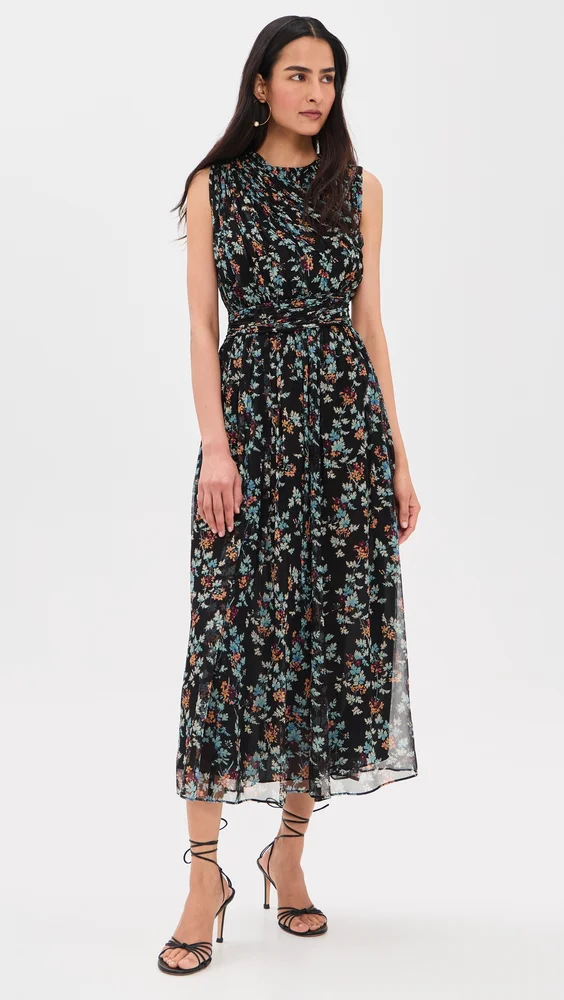 Celestina Silk Dress