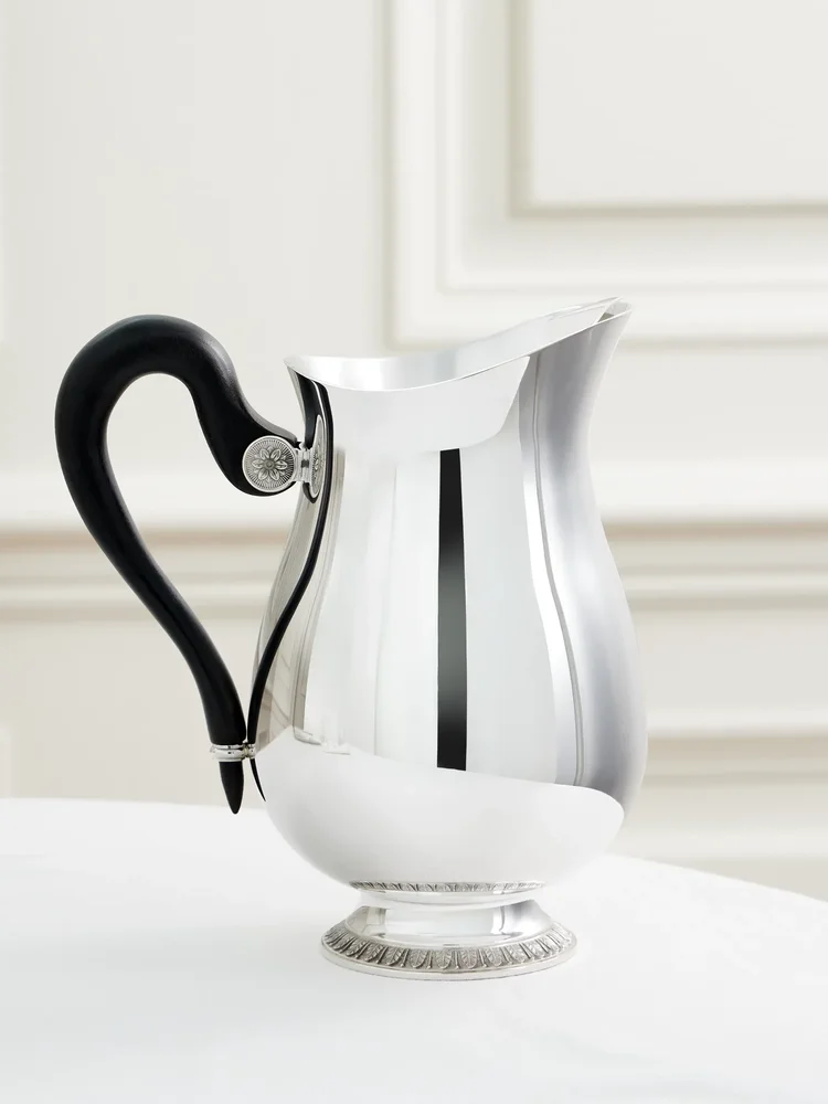 Malmaison silver-plated pitcher