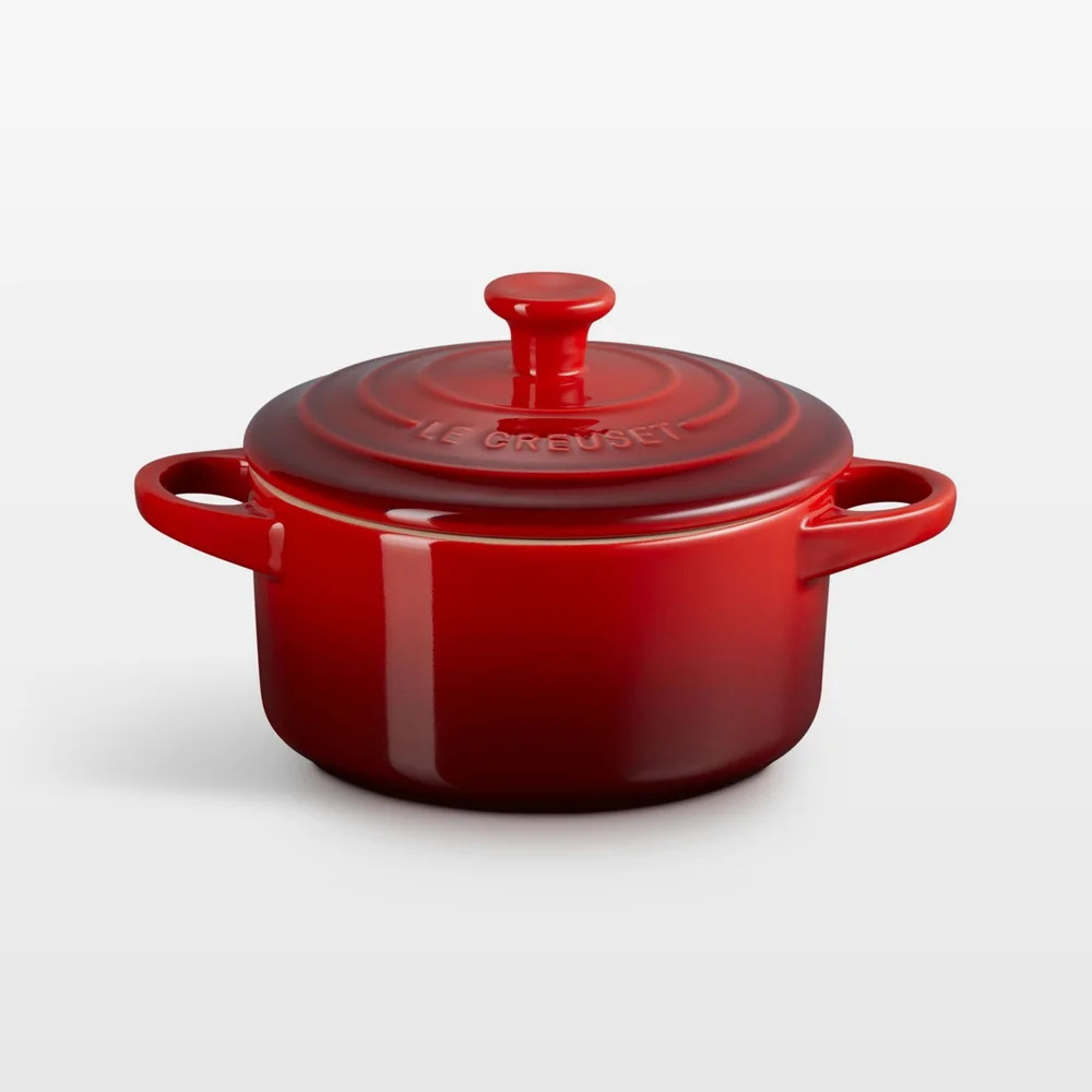24-Oz. Cerise Round Mini Cocotte with Lid