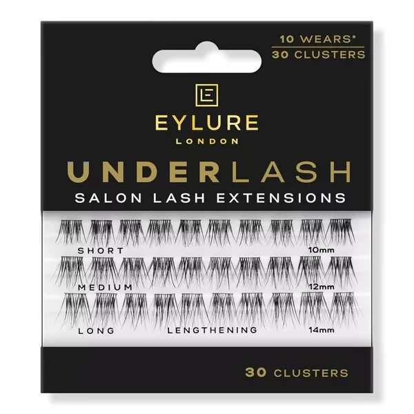 Underlash Lengthening Cluster Eyelashes