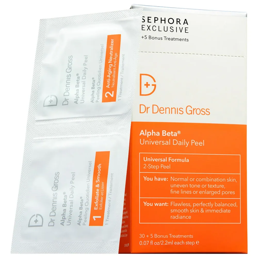Alpha Beta® Universal Daily AHA/BHA Exfoliating Peel Pads for Pores, Fine Lines & Texture