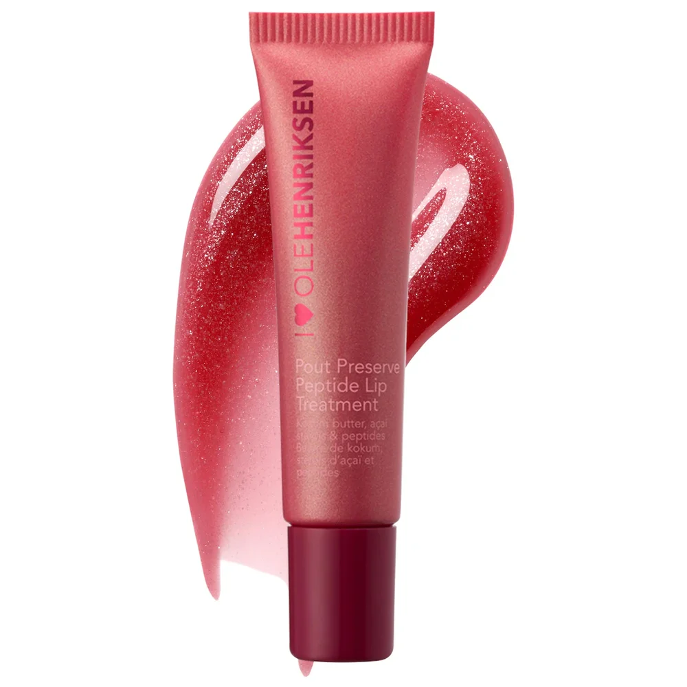 Pout Preserve Hydrating Peptide Lip Treatment in Pomegranate Fizz Glimmer