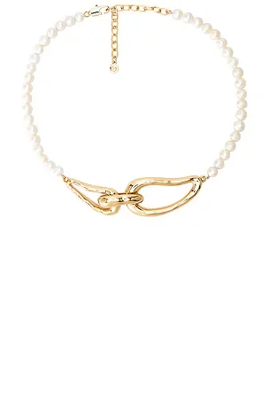 Molten Muse Pearl Necklace