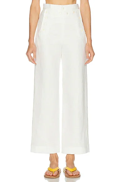 Linen Sailor Trousers