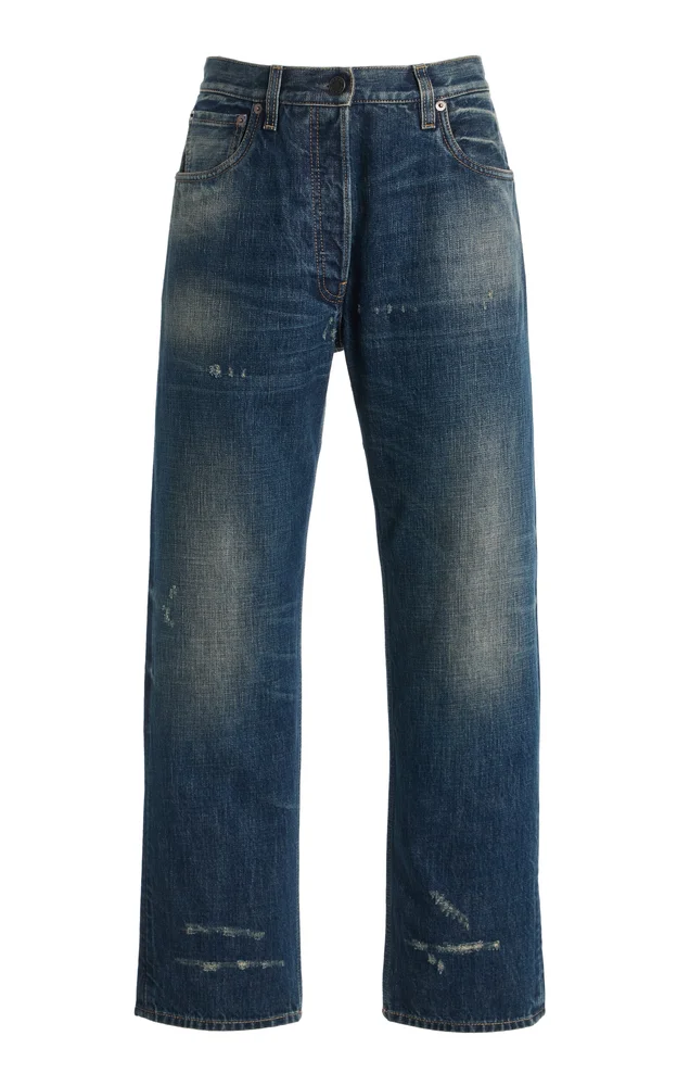 Washed Washed Classic-Fit Jeans