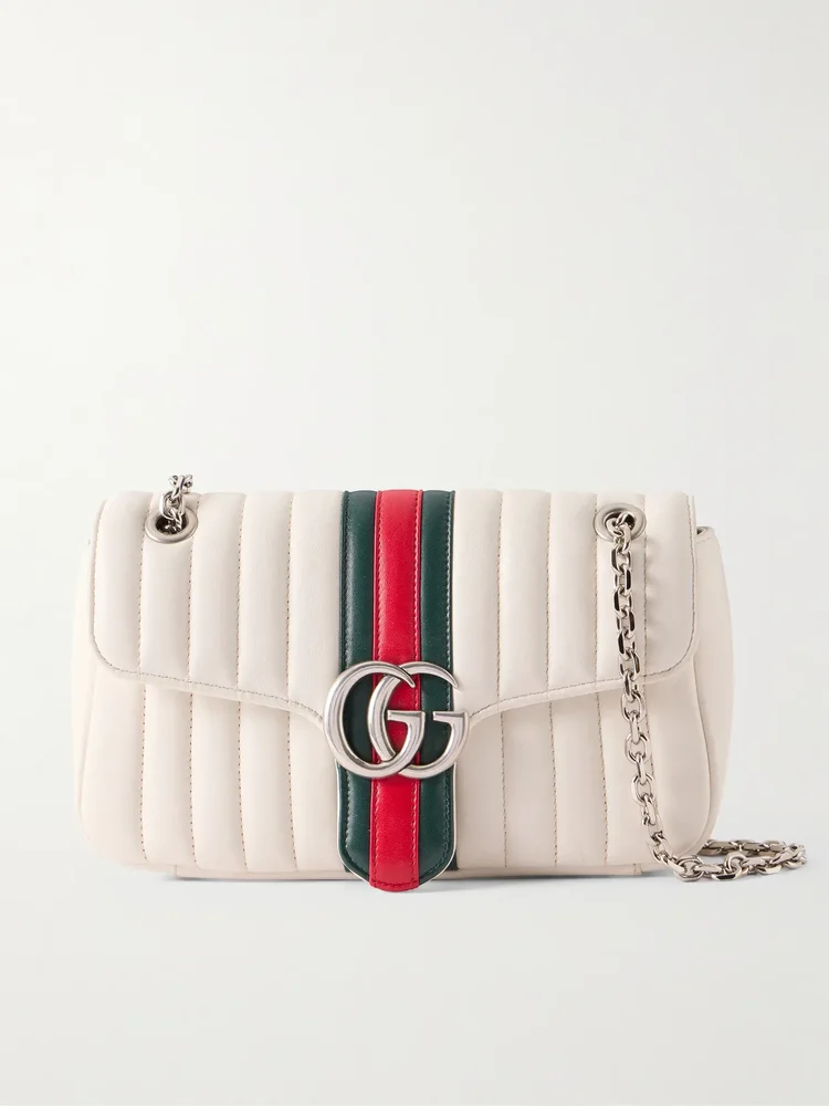 Jetset GG Marmont quilted leather crossbody bag