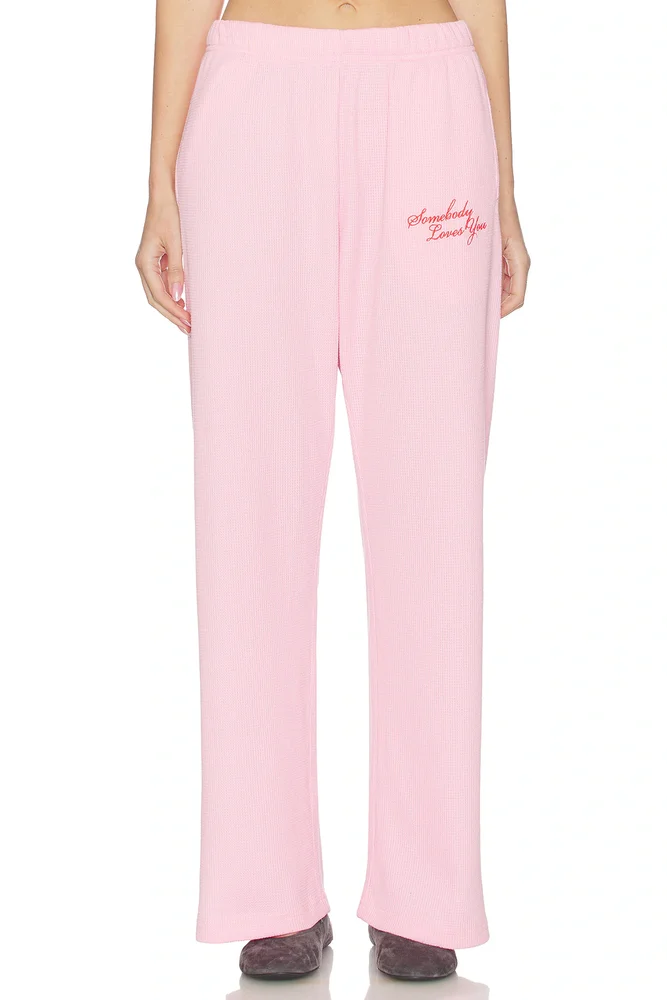 Somebody Love You Wide Leg Sweatpants