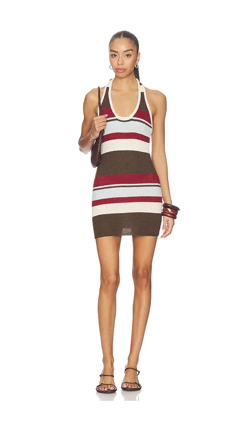 Effie Halter Mini Dress