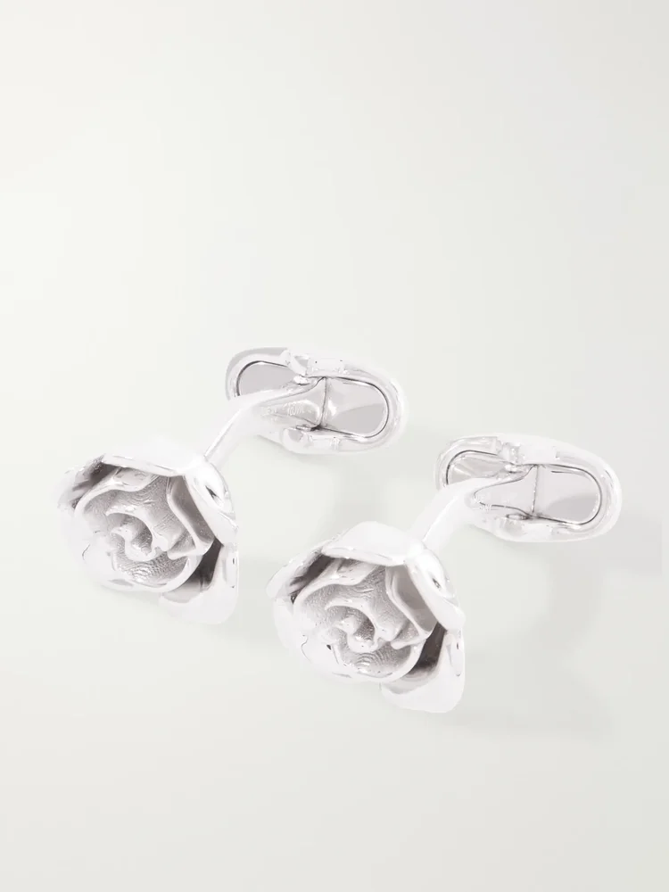 Romeo & Juliet Silver Cufflinks