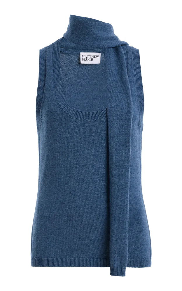 Scarf Knit Tank Top