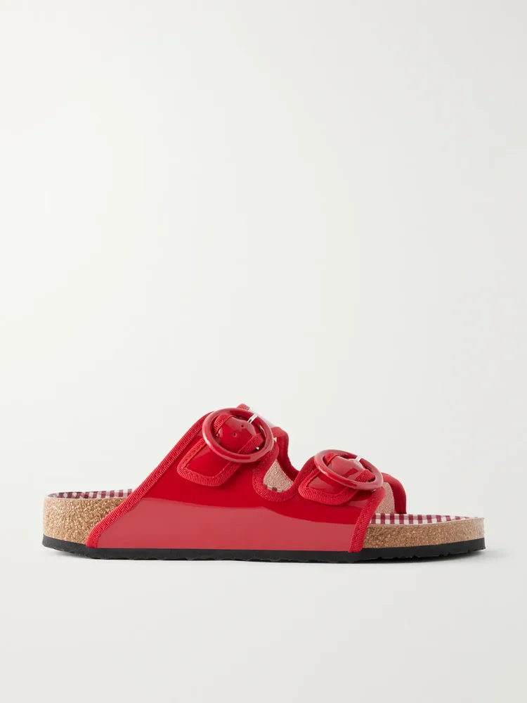 + Repetto buckle-detail patent leather sandals