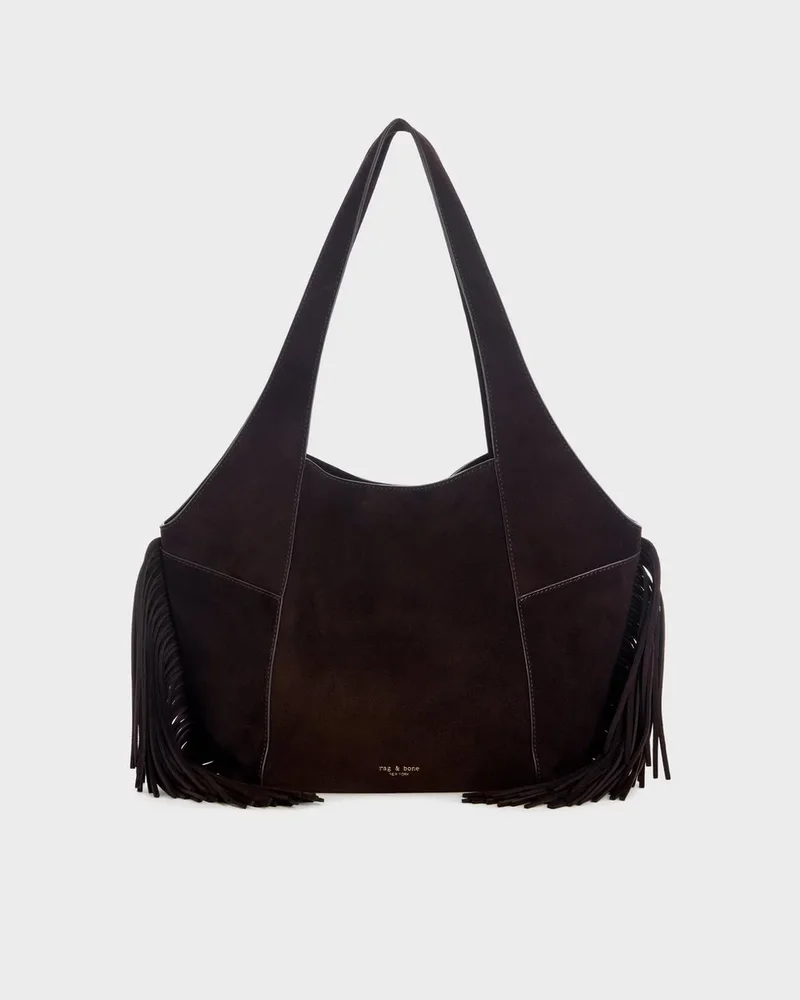 Brayton Suede Fringe Carryall