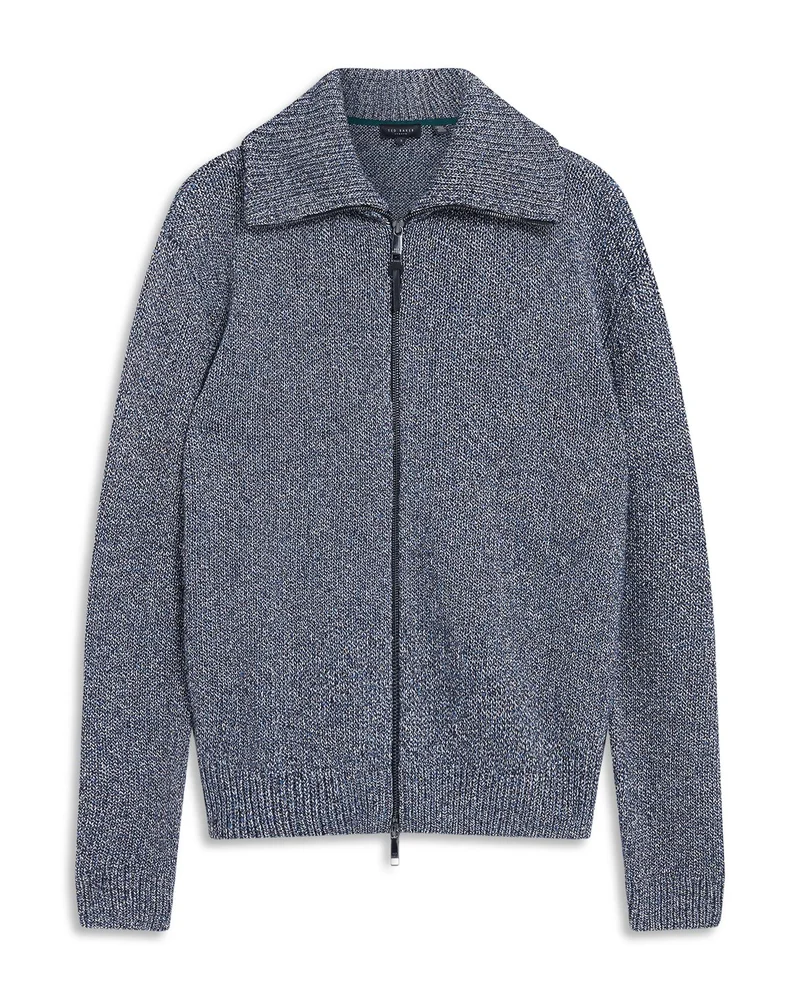 Varink Funnel Neck Zip Sweater