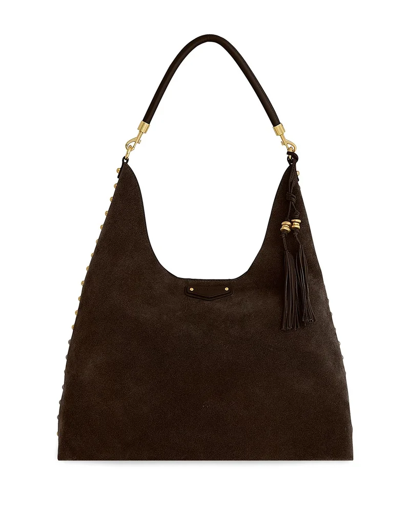 Nolita Large Suede Hobo Bag