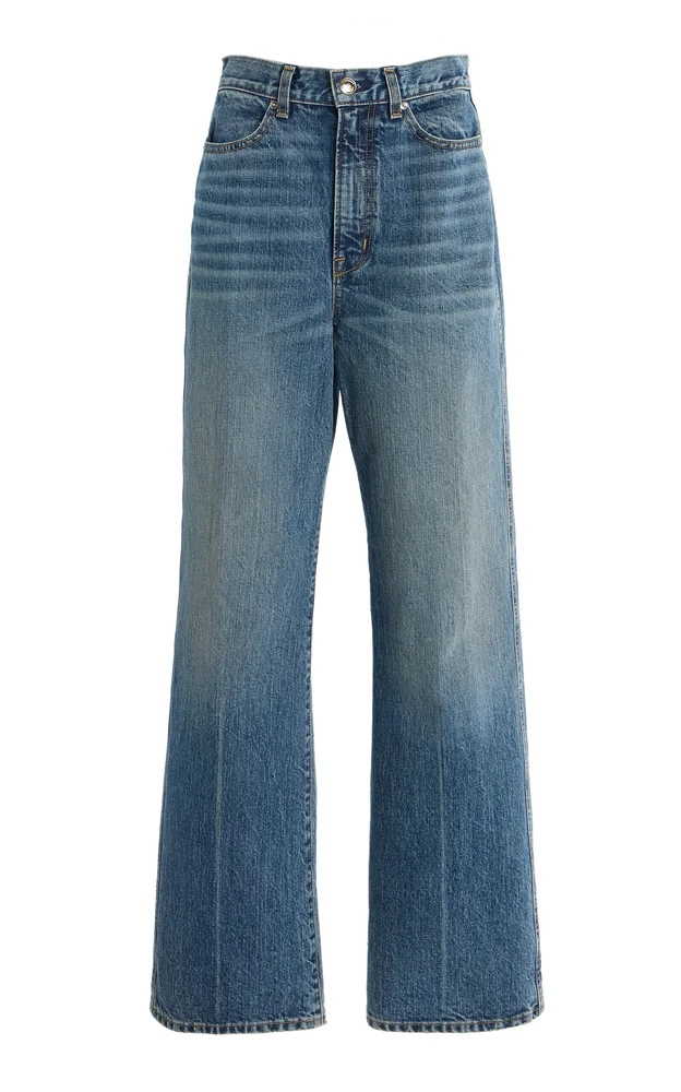 Exclusive The Quinn Rigid High-Rise Straight-Leg Jeans