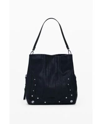 Women's Medium embroidered faux leather bag