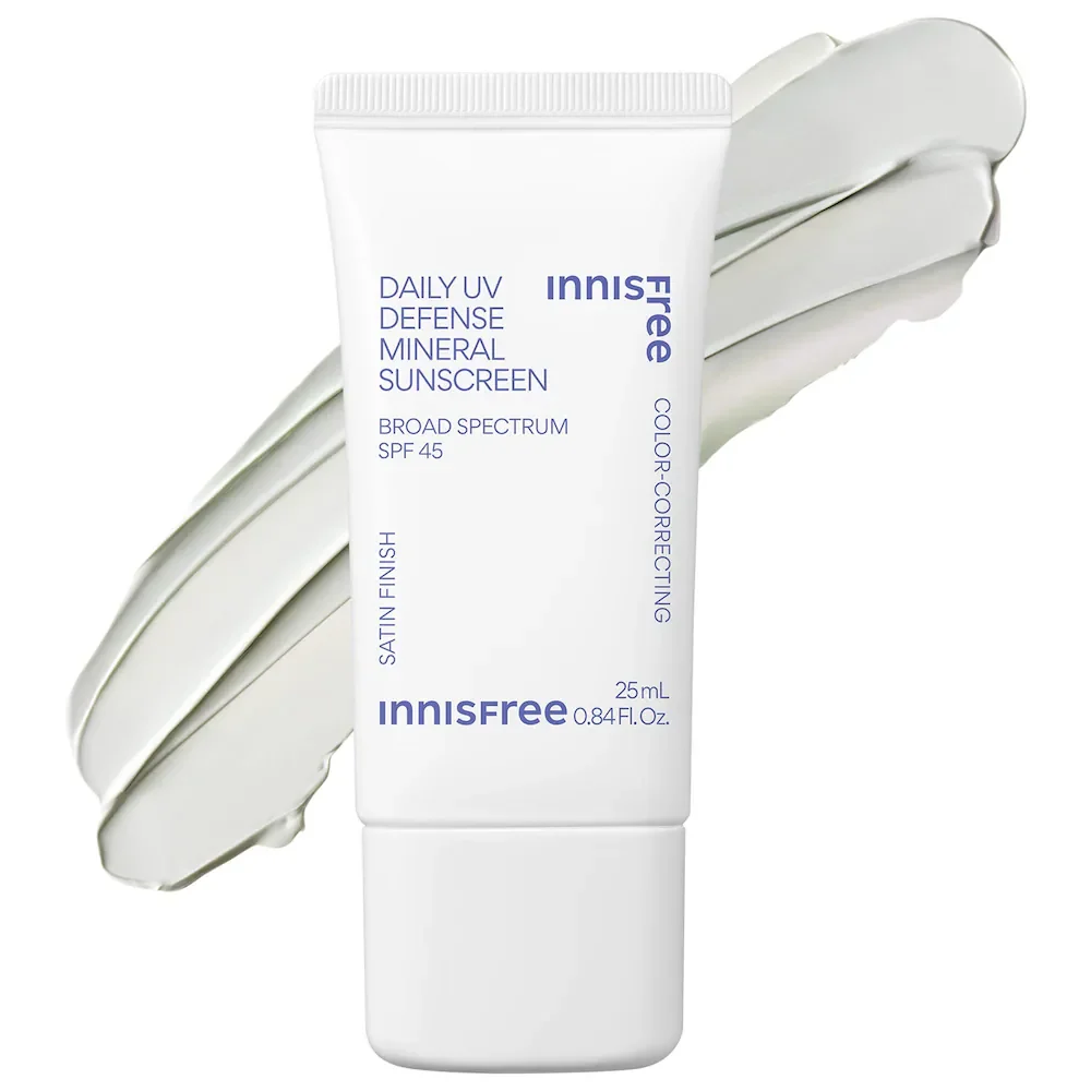 Daily UV Mineral Korean Sunscreen SPF 45 with Hyaluronic Acid for Face & Body