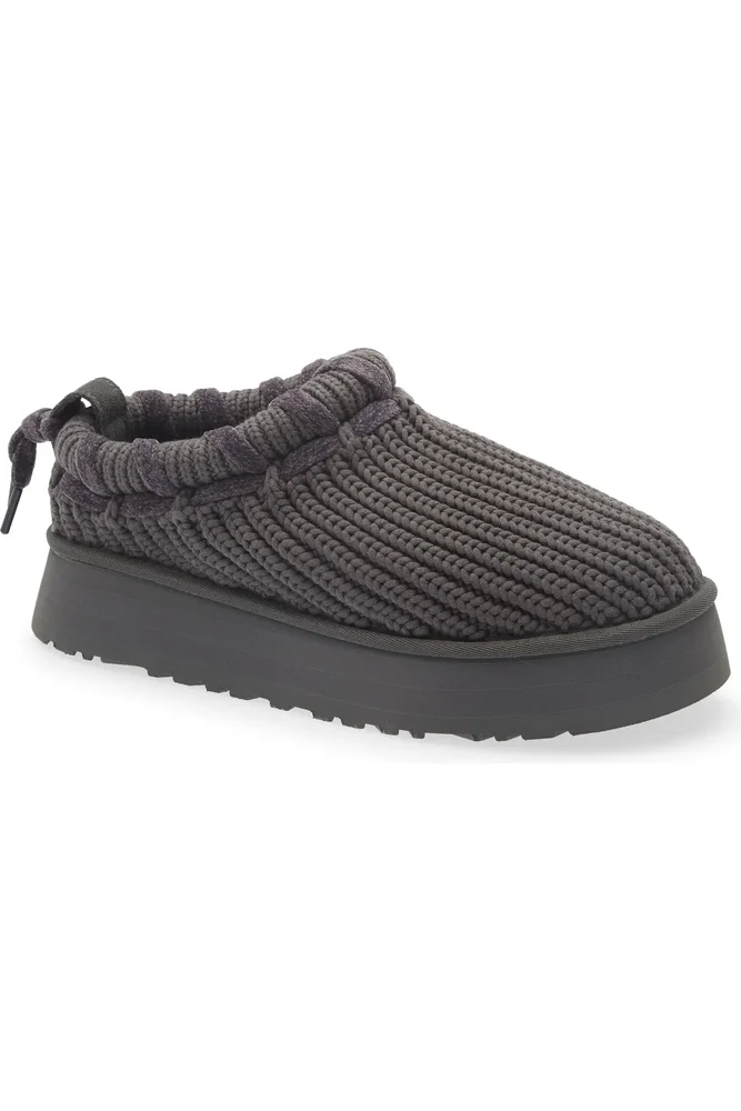 Tazz Whipstitch Knit Slipper