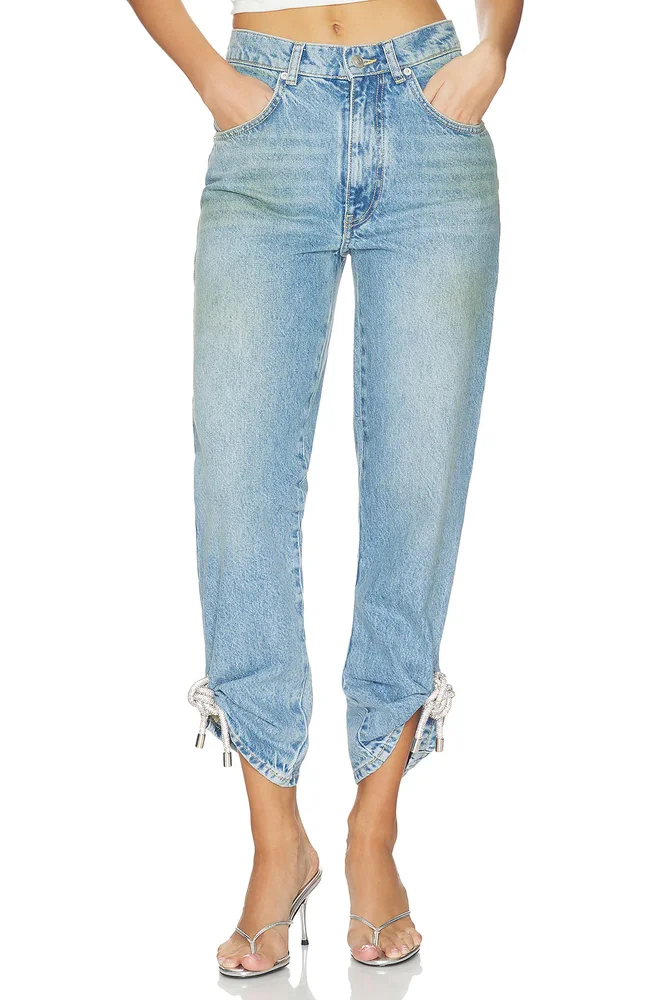 Crystal Knot Jean