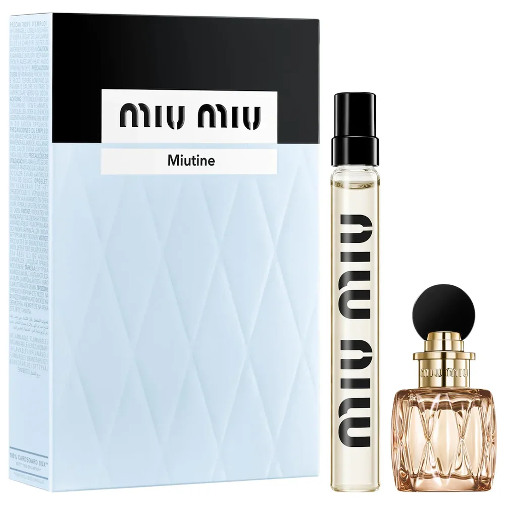 Mini Miutine Eau De Parfum Perfume Duo Gift Set