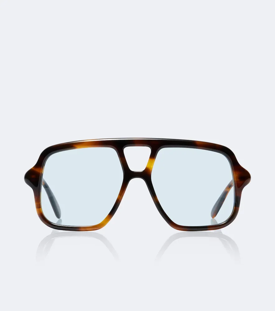 Slim navigator sunglasses