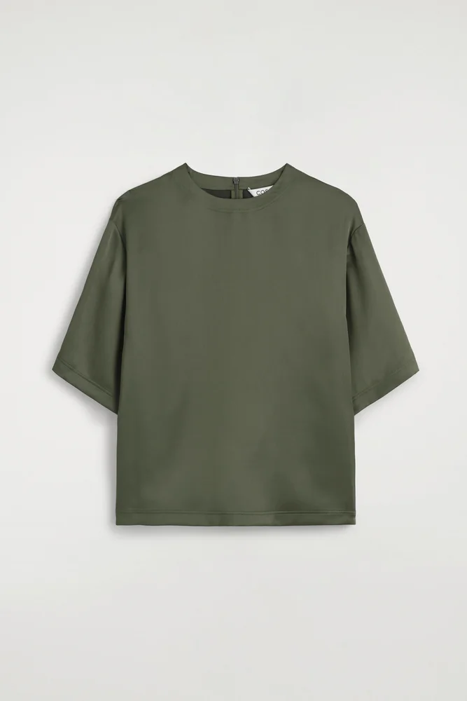 Satin T-shirt