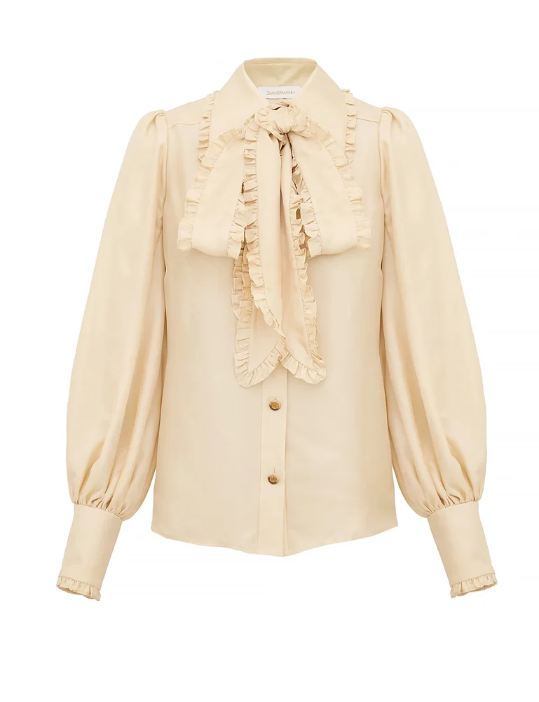 Bow Twill Shirt