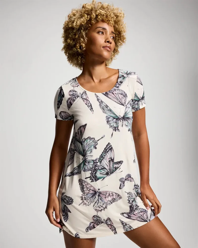 soma.com Short Sleeve Scoop Neck Sleepshirt