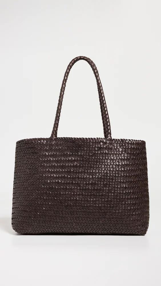 The Handwoven Leather Tote