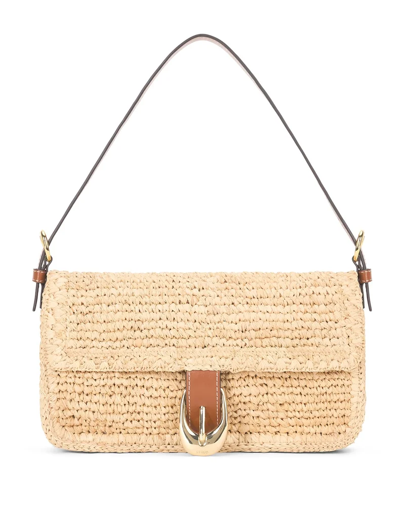 Harlow Raffia Shoulder Bag