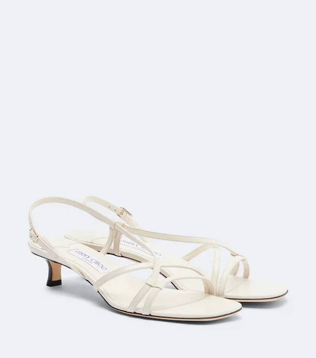 Farris leather slingback sandals